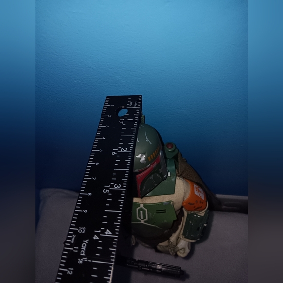 Vintage 1998 Lucas Film LTD. Star Wars Action Collection BOBA FETT 12" Pre-owned - Picture 8 of 9